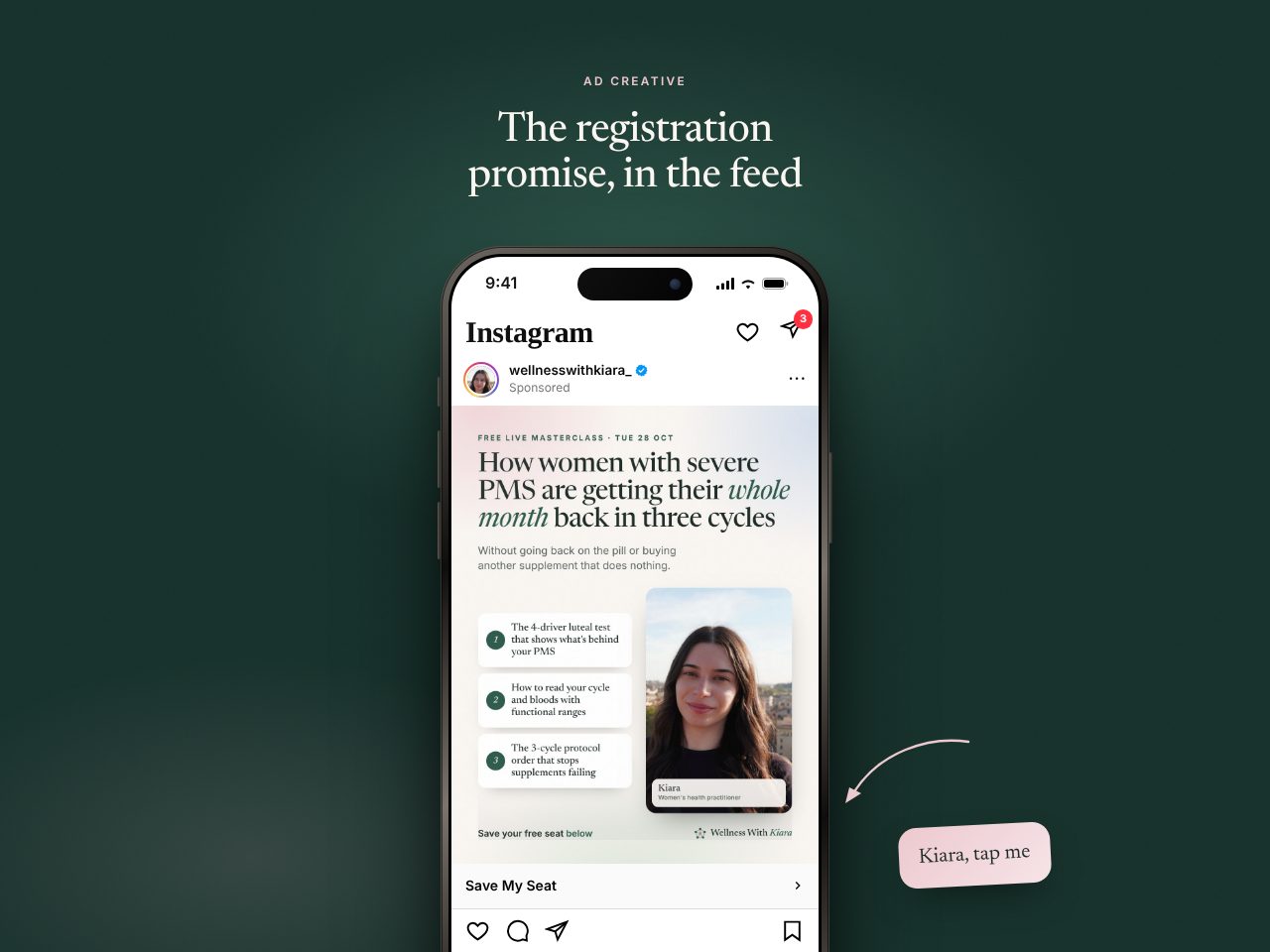 Static ad preview